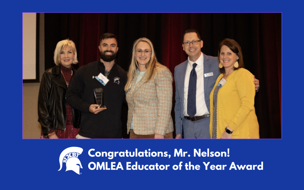 OMLEA Announces Middle-Level Educator of the Year Award