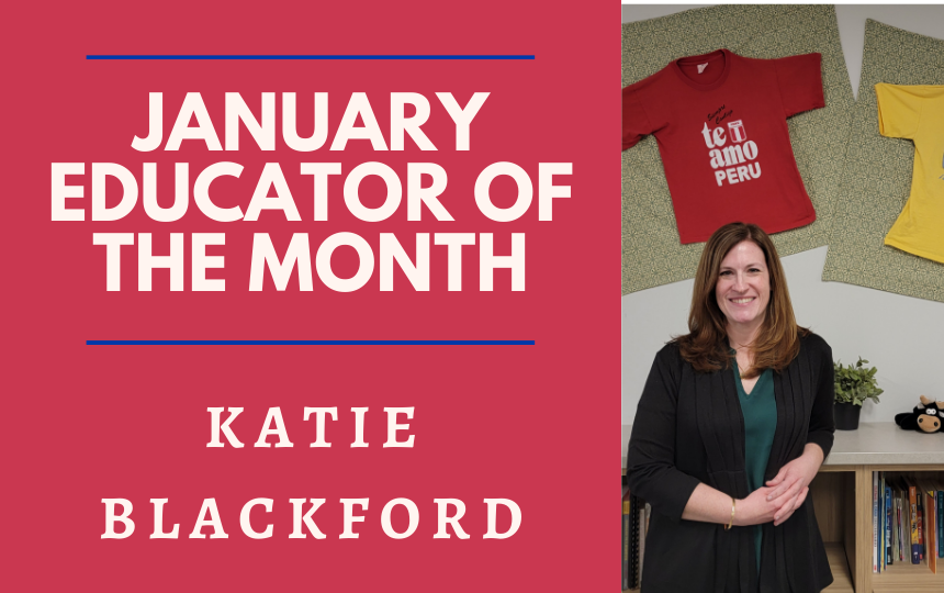 January Educator of the Month 