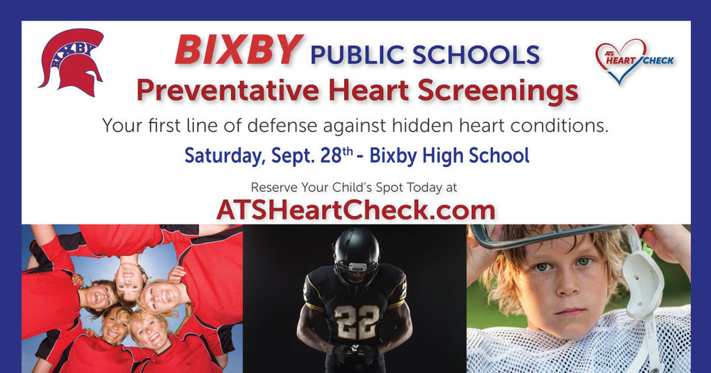 Heart Screenings Provided by ATS: 9/28