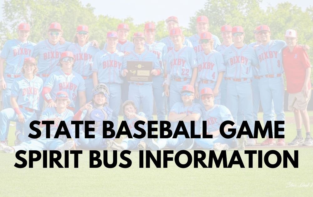 Spirit Bus for State Baseball Game