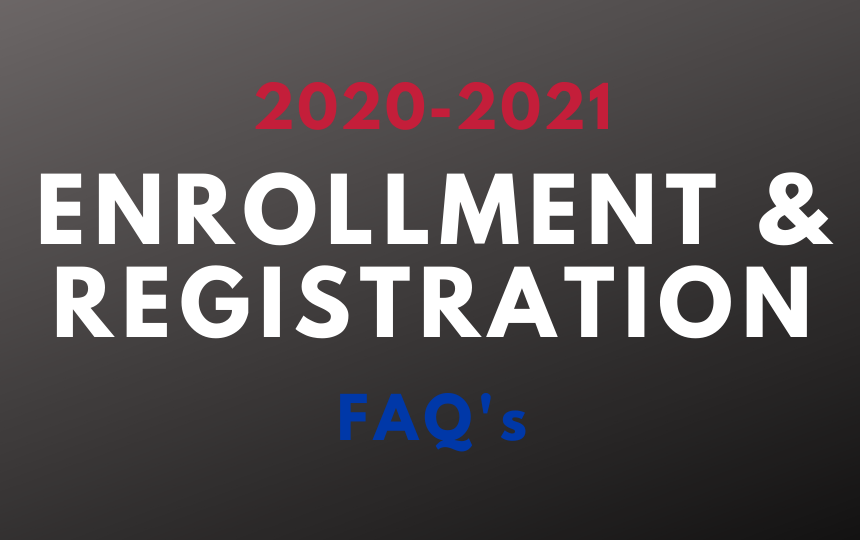 2020-2021 Enrollment & Registration