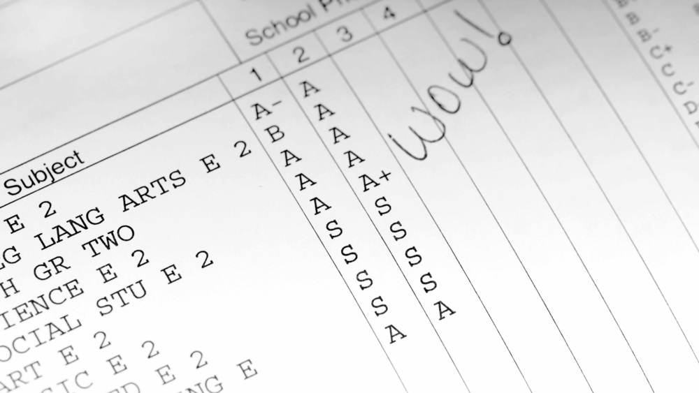 BMS Semester 1 Student Grades