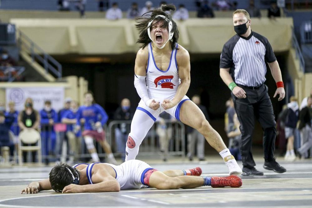 Zach Blankenship, Outstanding 6A Wrestler!