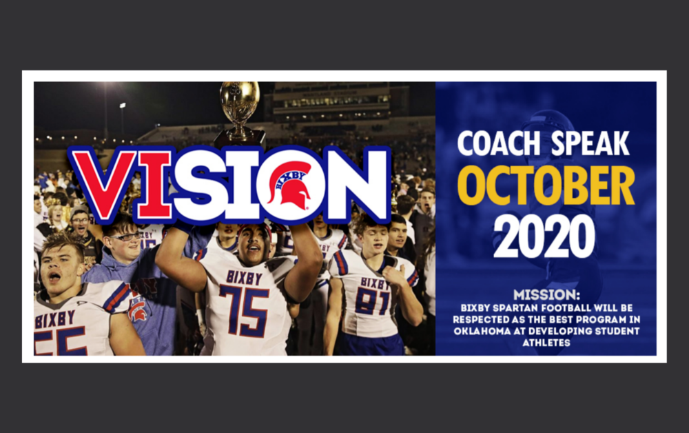 Coach Speak: October 2020