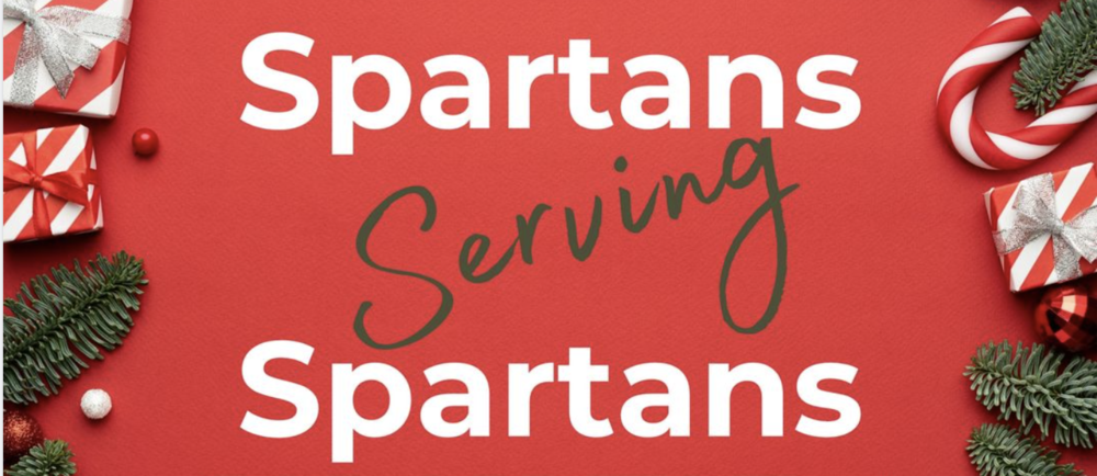 SPARTANS SERVING SPARTANS