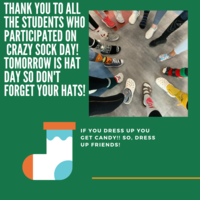 Crazy sock day!