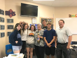 Thank you, Mrs. Ward!