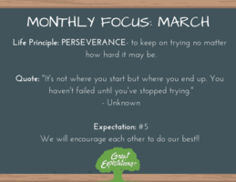 Great Expectations - March Focus