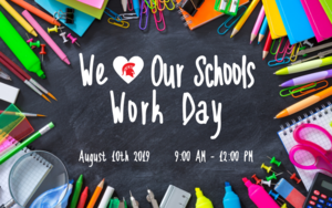 CI We Love Our Schools Work Day