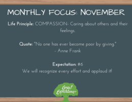 Great Expectations - November Focus