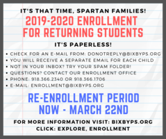 2019-2020 Returning Student Registration
