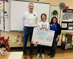 Mrs. King, CI Teacher of the Year!!!!