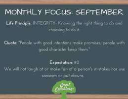 Great Expectations: September Focus