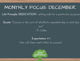 Great Expectations - December Focus