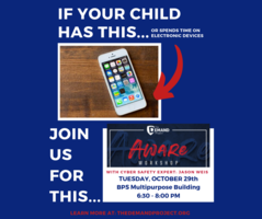 Parent Workshop: Cyber Safety Expert - Jason Weis