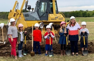 Bixby West Elementary Ground Breaking Held Sept. 26th