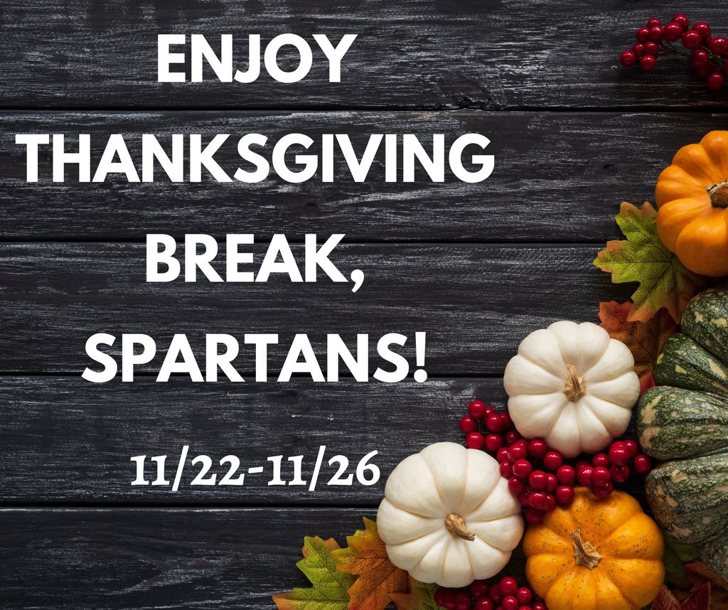 enjoy thanksgiving break!